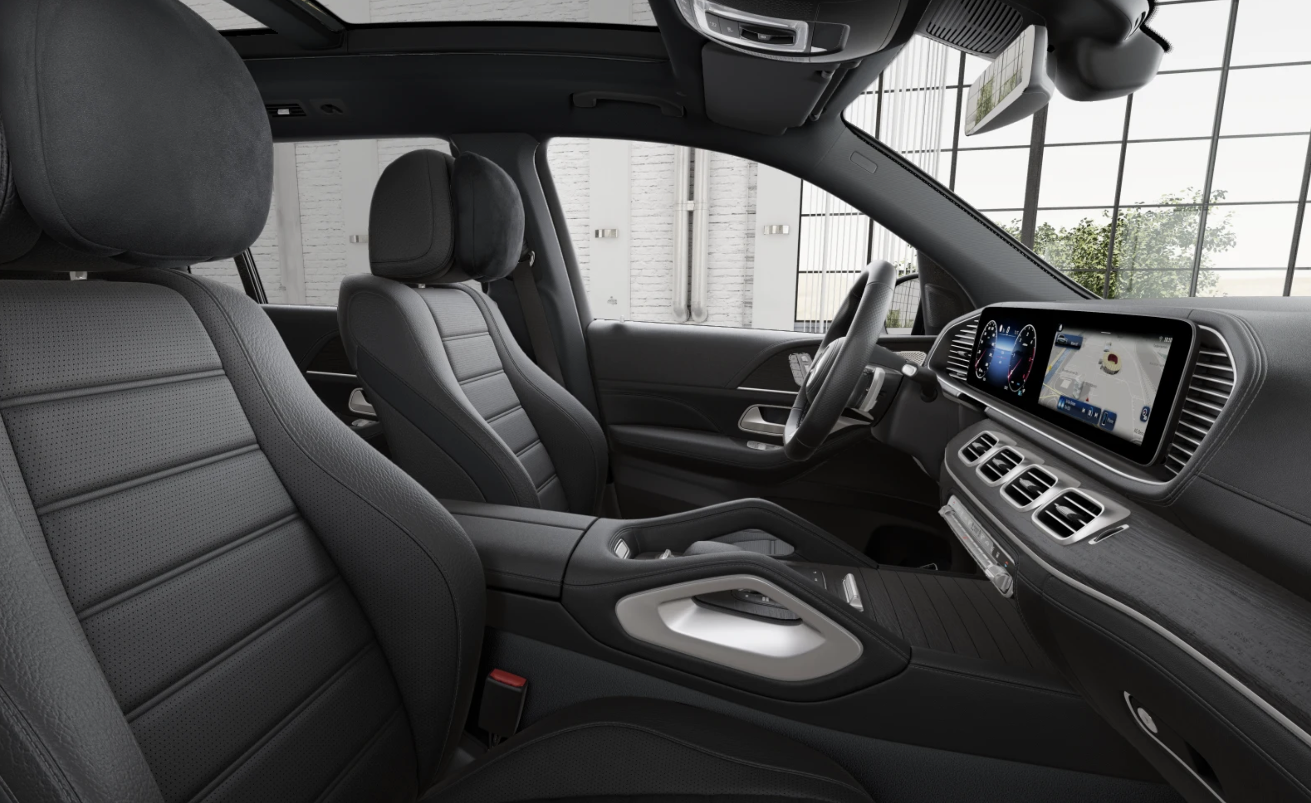 MERCEDES GLS 450d AMG | FACELIFT | SKLADEM | NOVÉ ČESKÉ AUTO | ŠEDÁ SILICON MANUFAKTUR | ČERNÁ KŮŽE | PLNÁ VÝBAVA | PODVOZEK E-ACTIVE BODY | VIP SLEVA | NÁKUP ONLINE | AUTOiBUY.com